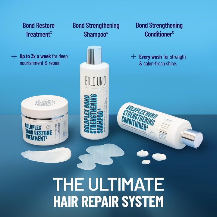 Boldplex Hair Mask - Deep Conditioner for Dry, Damaged Hair - Mascarilla Para El Cabello - Helps Repair and Nourish Curly, Bleached, or Frizzy Hair - 6.76 Fl Oz