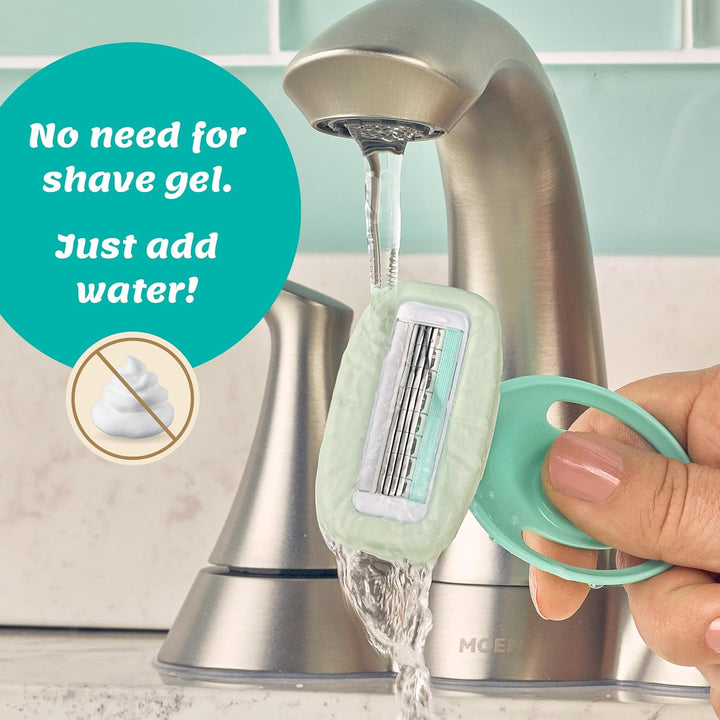 Schick  Go Disposable Travel Razor for Women, 1 Count | Sensitive Skin Razors for Women, Travel Essentials, Womens Disposable Razors with Organic Aloe, Vacation Essentials