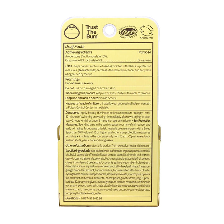 SPF 30 Sunscreen Lip Balm 3 Flavor Variety Pack - Coconut, Banana, Watermelon - Moisturizing Aloe Vera and Vitamin E - Vegan and Cruelty Free - UVA/UVB Lip Protection - 0.15 Oz, 3 Count