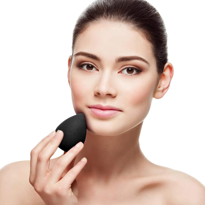 Cosmetics Beauty Sponge Blender - Latex Free and Vegan Makeup Sponge Blender - for Powder, Cream or Liquid Application - One Piece Make up Sponge