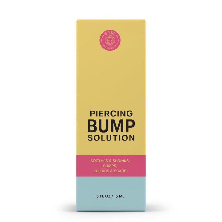Piercing Bump Solution & Keloid Bump Removal | Soothing Piercing Aftercare for Piercing Bumps & Keloid Scar Removal | Ear & Nose Keloid Bumps Piercing Aftercare Solution Oil | 0.5 Oz