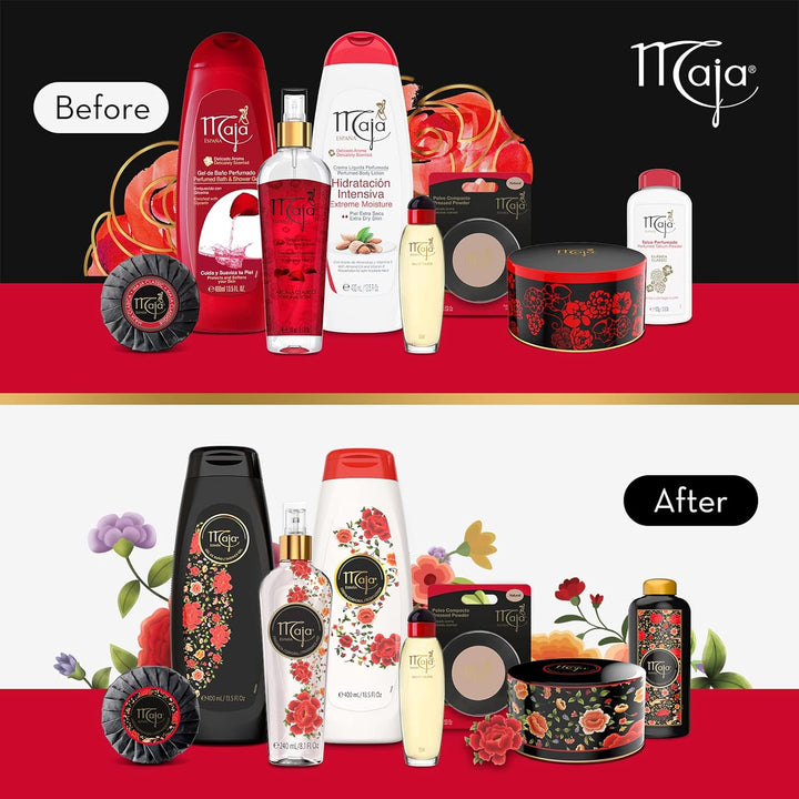 Perfumed Talcum Powder, Talcum Powder with 'S Classic Oriental Scent to Keep Your Skin Dry and Fresh, Talcum for Silky Legs Delicate Aroma 2-Pack of 7 Oz Each, (Packaging May Vary)