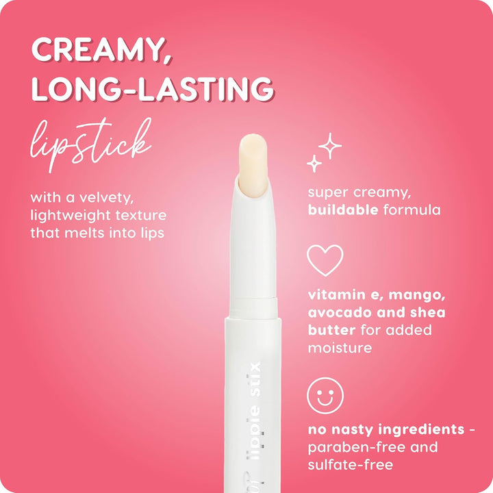 Lippie Primer - Nourishing Lip Primer Formulated with Vitamin E & Shea Butter for All Day Moisture - Preps Skin for Lip Makeup Application - Paraben and Sulfate Free (0.4 Oz)
