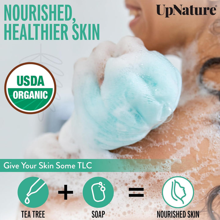 Organic Tea Tree Oil - 100% Pure Tea Tree Oil for Skin, Hair, Toenail, 2Oz