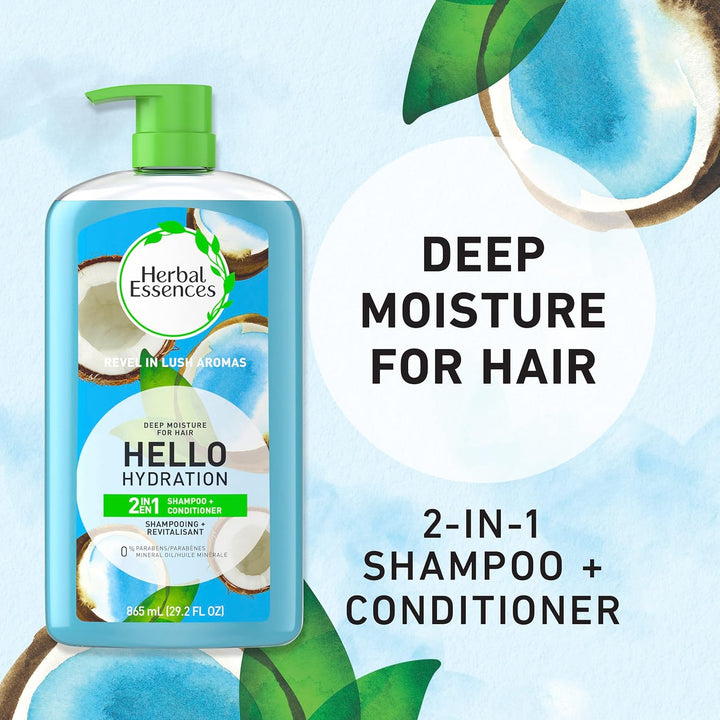 Hello Hydration 2In1 Shampoo Conditioner 29.2 Fl Oz