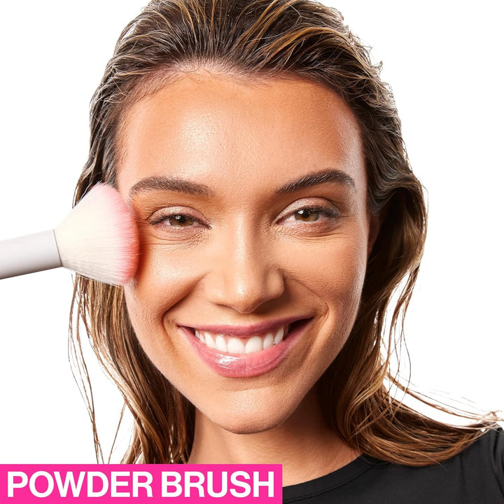 Powder Brush, Ultra-Plush Synthetic Bristles for Flawless Application, Soft Touch, Ergonomic Handle for Comfortable Precision Control