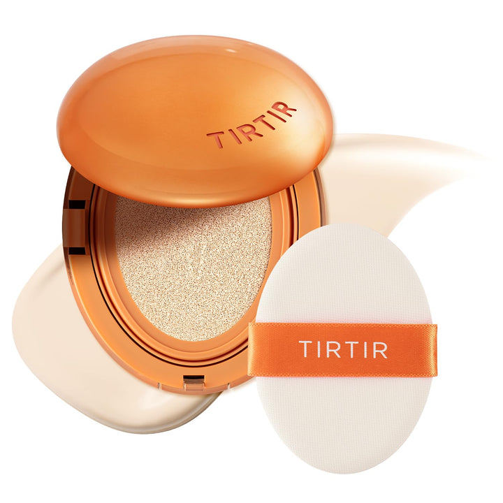 Mask Fit Ai Filter Cushion Foundation | Ai-Like Semi-Matte Finish - up to 72-Hour Medium to Full Coverage Korean BB Cushion Make up Beauty, #23N Sand, 0.63 Fl Oz