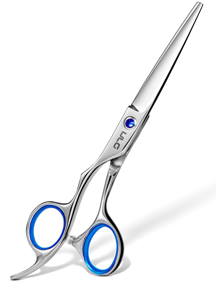 Hair Cutting Scissors,  Professional Hair Scissors 6.5 Inch Right-Hand Razor Edge Barber Shears Salon Hair Cutting Shears Made of Japanese Stainless Steel, Hand Sharpened Blue