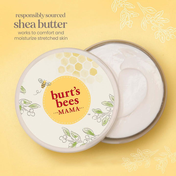 Christmas Gifts, Mama Belly Butter, Stretch Mark Cream for Pregnancy Massages Body & Reduces Scar Appearance, Prenatal & Postnatal Skin Care, Shea Butter & Vitamin E Rich Formula, 6.5 Oz