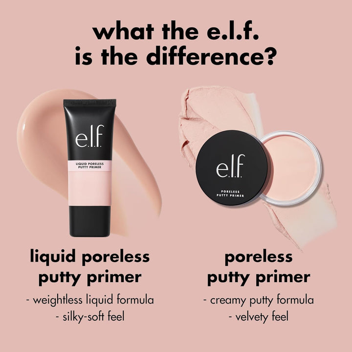 Liquid Poreless Putty Primer, Lightweight Face Primer for Long-Lasting Makeup Wear, Creates a Smooth Complexion, Vegan & Cruelty-Free