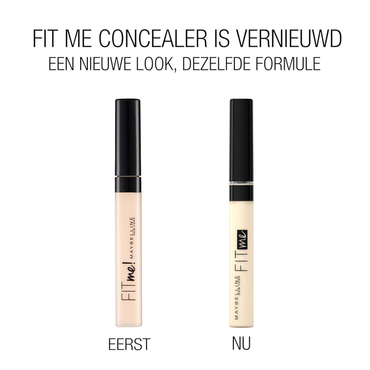 New York Fit Me Liquid Concealer Makeup, Natural Coverage, Lightweight, Conceals, Covers Oil-Free, Light, 1 Count (Packaging May Vary)