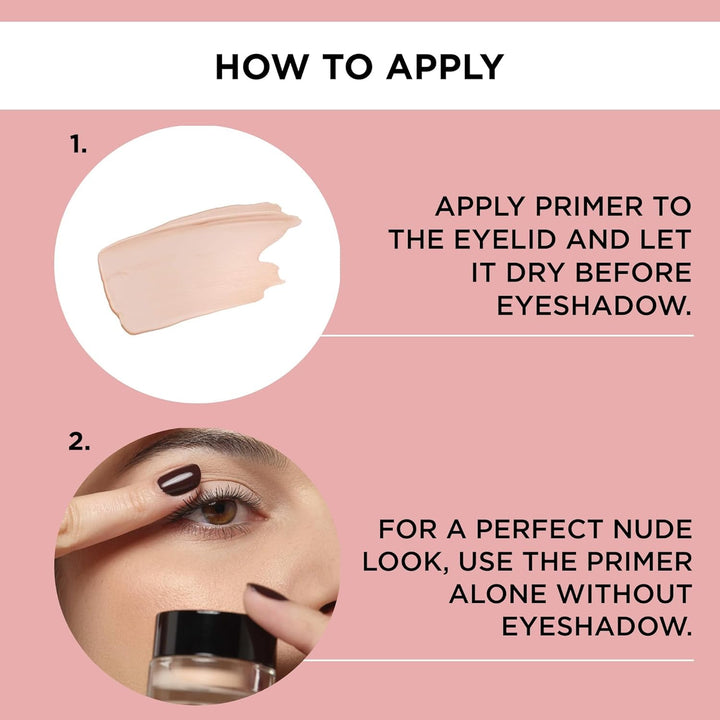 All in One Eye Primer - Long-Lasting Eyeshadow Base, Neutralizing & Concealing - Makeup Primer for Vibrant, Crease-Free Eye Makeup – 0.17 Fl. Oz