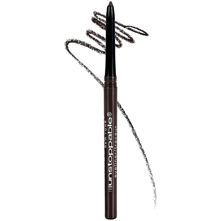 Unstoppable Waterproof Mechanical Black Eyeliner Pencil, Easy to Apply, Smooth Glide, up to 24 Hour Wear, Onyx