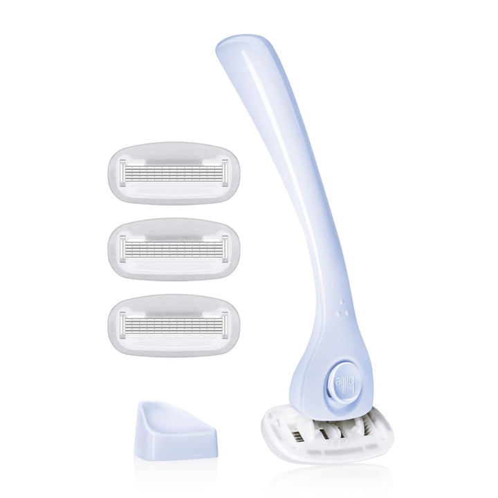 Razors for Women Shave Kit – Women’S Razor + 4 X 5-Blade Razor Refills + Magnetic Holder – Dreampop