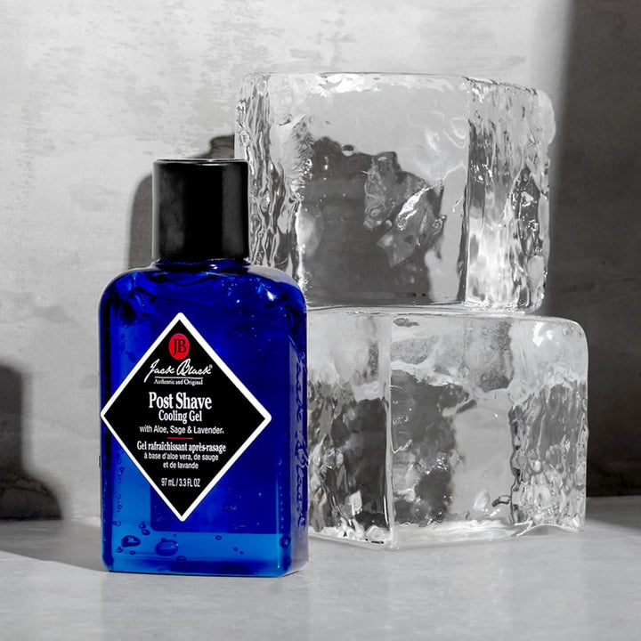 Post Shave Cooling Gel - Clear after Shave Gel for Men, Men’S Aftershave Gel, Natural Ingredient Razor Burn & Skincare