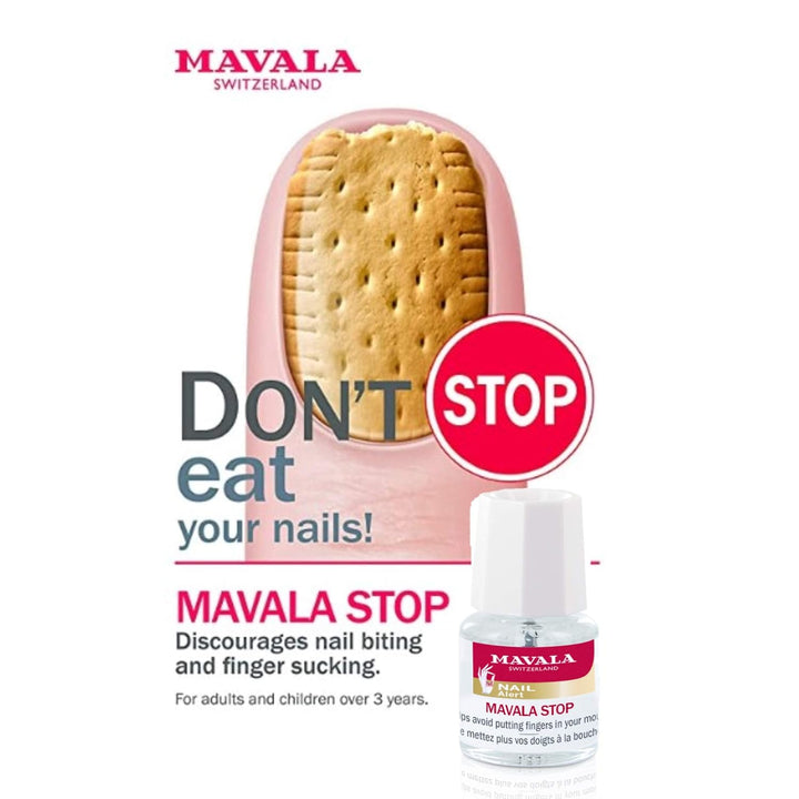 Stop Deterrent Nail Polish Treatment | Nail Care to Help Stop Putting Fingers in Your Mouth | Bitter Taste| Easy Application | for Ages 3+ | 0.17 Oz