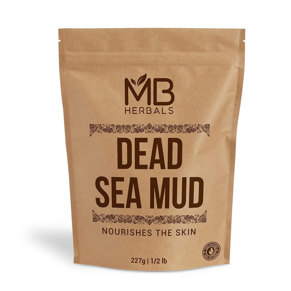 Dead Sea Mud 227 Gram | Half Pound | for Face Packs and Soap Making | Nourishes & Exfoliates the Skin | Dry Clay Powder