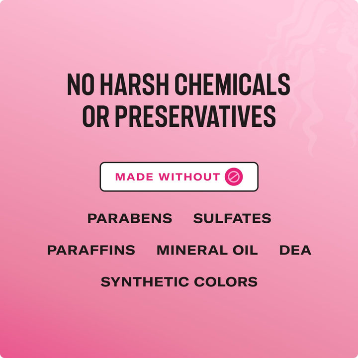 Pomegranate & Honey Leave in Conditioner for Curly Hair - Moisturizing Detangler & Curly Hair Treatment to Help Repair Damage, Prevent Frizz & Improve Shine (12 Fl Oz)