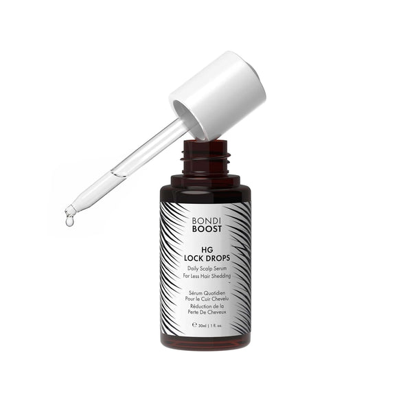 HG Lock Drops Daily Hair Serum for Women – Non-Greasy, Reduces Hair Thinning, Stimulates Scalp, Supports Thicker Fuller Hair – Vegan, Color-Safe, Lightweight for All Hair Types & Textures