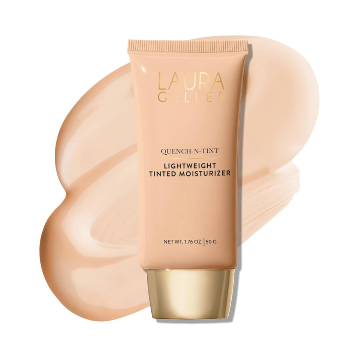 Quench-N-Tint Lightweight Tinted Moisturizer, Porcelain/Fair - Sheer to Light Buildable Coverage - Natural Glow Finish - Lightweight Formula - Hydratant Teinte
