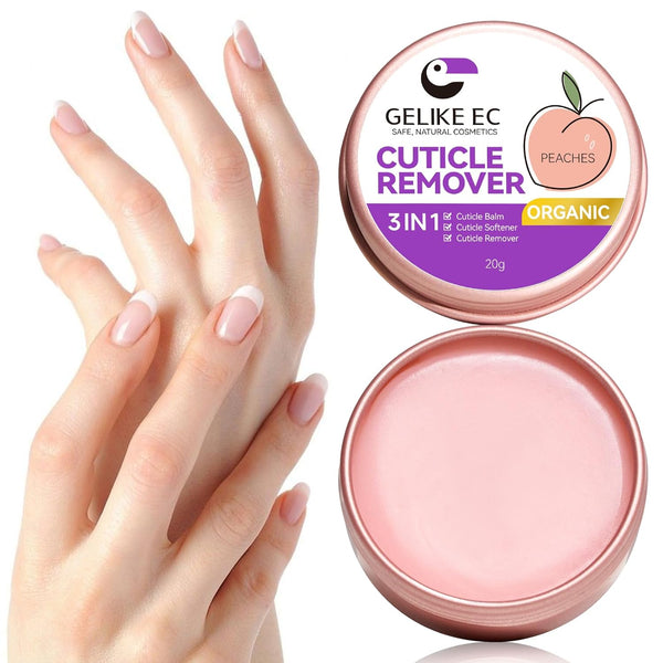 Cuticle Cream for Dry Damaged Cuticles Organic Nail Cuticle Remover for Dry, Rough Hands Cracked Rigid Skin - Professional for Salon Home Use