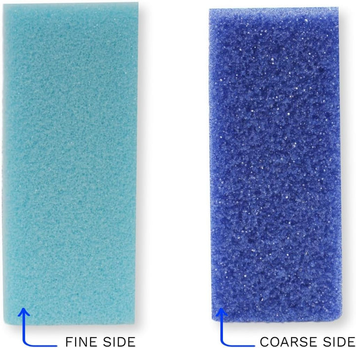 Pumice Stone for Feet- Foot Scrubbers for Shower and Foot Tub- Pumice Stone for Feet Callus Remover- Double Sided Foot Scrubber Dead Skin Remover- 4 Pack