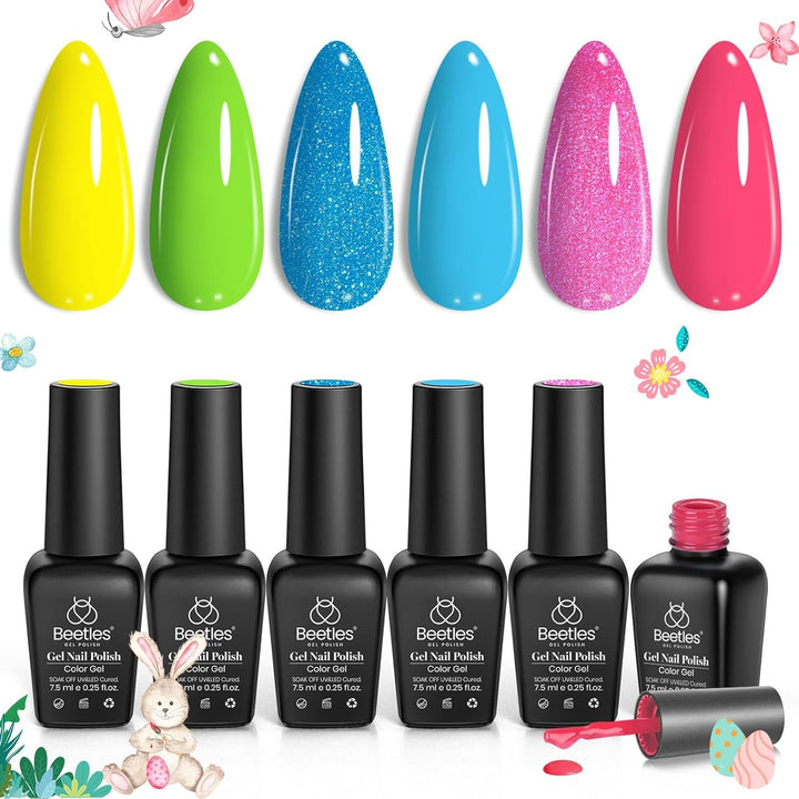 Beetles Blooming Gel, Blooming Gel Nail Polish Clear Uv Led Blossom for Spreading Effect Marble Natural Stone Watercolor Floral Print Fall Nails Soak off Diy Nail Art Design Manicure Gift for Women