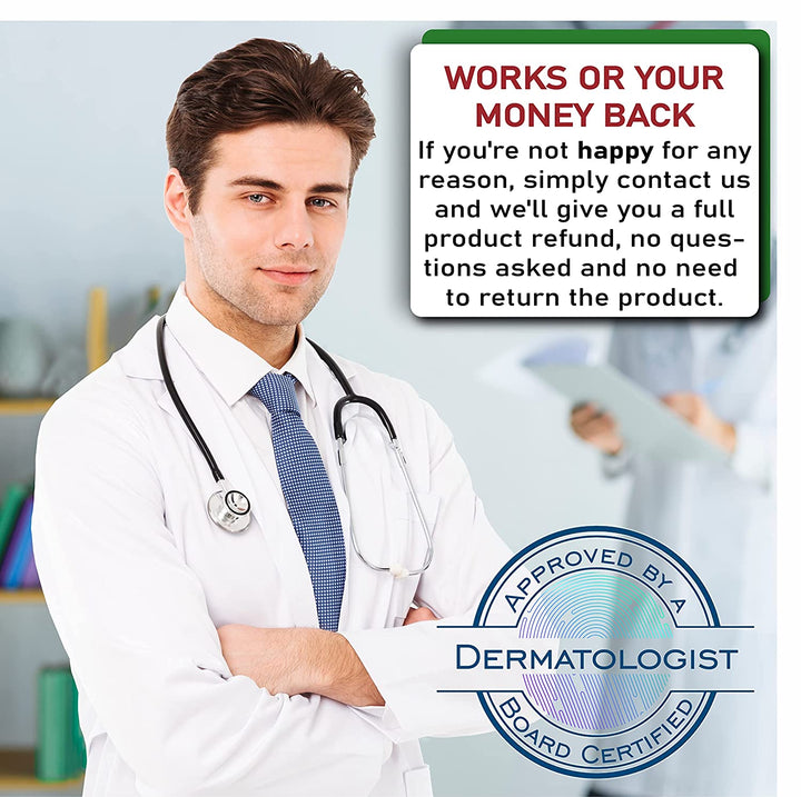 Urea 40% Foot Cream – Made in USA, Dermatologist Tested, Intensive Repair for Dry, Cracked Heels, Corns, Calluses & Rough Feet, Professional Strength Exfoliating & Moisturizing Cream