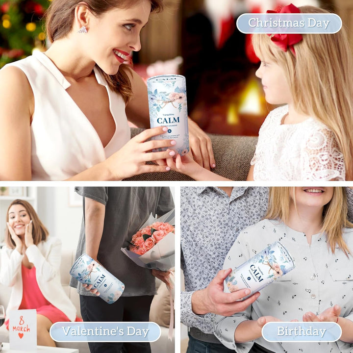 Shower Steamers 6 Count, Scented Shower Bombs with Organic & Natural Fragrance, Self-Care & Relaxation Birthday Gifts for Women Who Have Everything - Valentine'S Day Presents