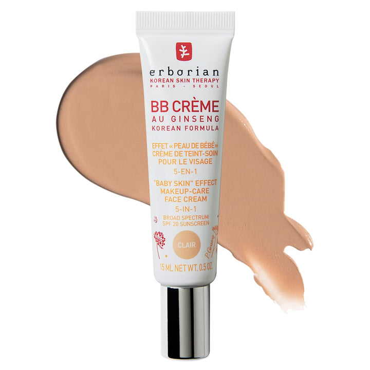 BB Cream Matte Beauty Balm SPF 20, Tone-Evening Korean Skincare Makeup Hybrid, Moisturizes & Conceals, Buildable Coverage, Natural Finish