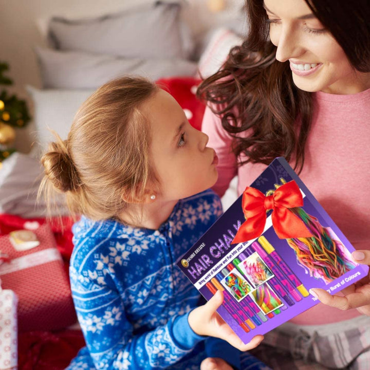 - Girls Gifts Hair Chalk 10 Temporary Non-Toxic Easy Washable Hair Dye Colourful Pens