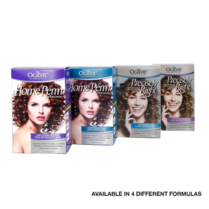 Salon Styles Home Perm the Original - for Color Treated, Thin, or Delicate Hair - 1 Application