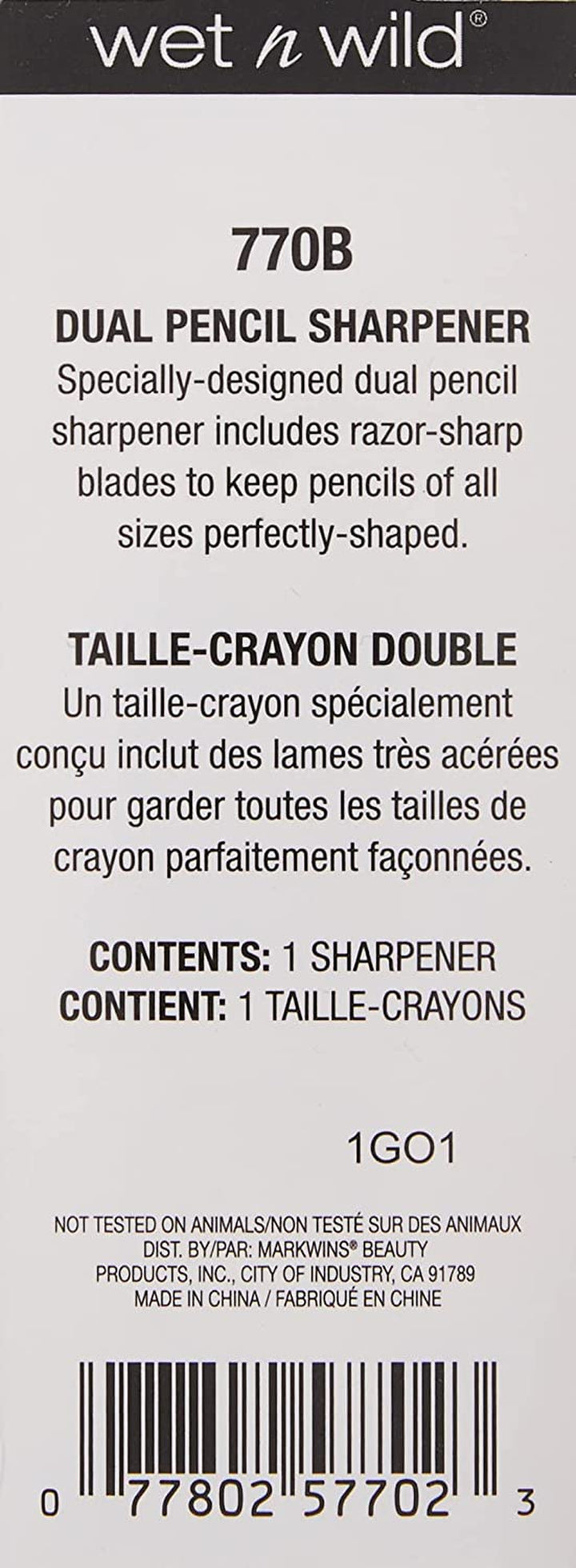 Dual Pencil Sharpener, 1 Count