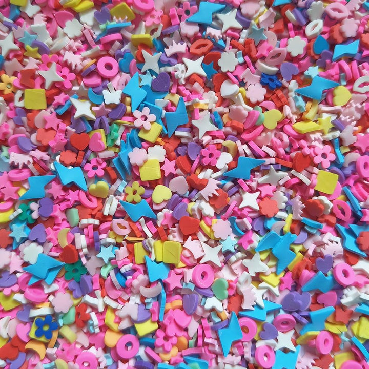 40G Mini Nail Art Fimo Slices Design Slime Charms Supplies Polymer Slices Clay Slices DIY Nail Art Slices (Vegetables)