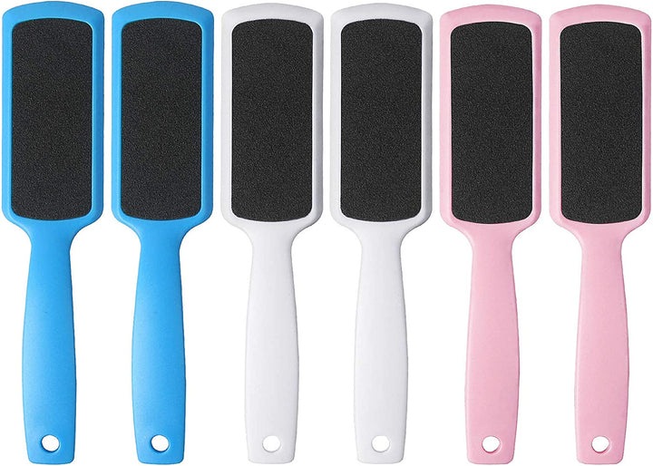 Pedicure Foot Files Callus Remover with Double Sided Feet Rasp for Dead Skin Professional Scrubber for Feet (3 Pack)