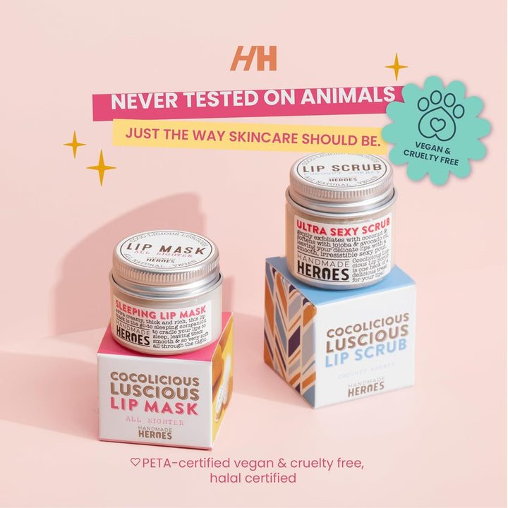 100% Natural Lip Butter Sleeping Lip Mask, Overnight Lip Moisturizer and Conditioner for Dry Lips. Intensive Lip Balm and Lip Therapy Skin Care with Mango Butter (Original All Nighter)