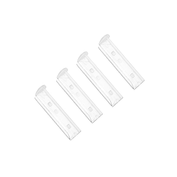 Facial Razor Replacement Blades, 4 Count (Pack of 1)