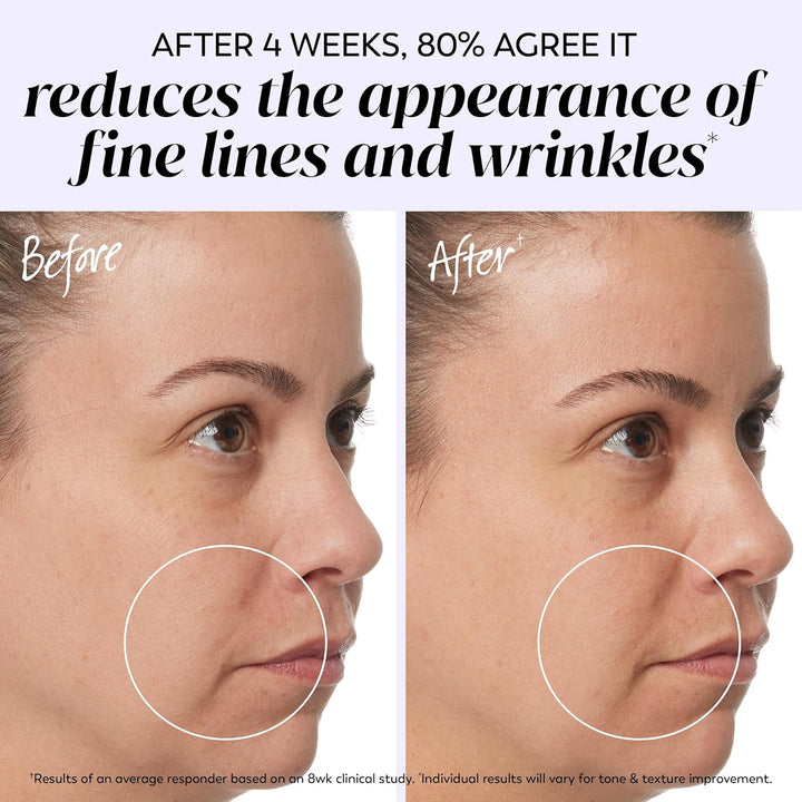 Retinol 24 Face Moisturizer, Anti-Aging Night Cream for Women, Fragrance-Free, Non Greasy - Anti-Wrinkle, Smooth Fine Lines, Tightening, Hydrating Skin Care - Peptides, Glycerin, 1.7 Oz