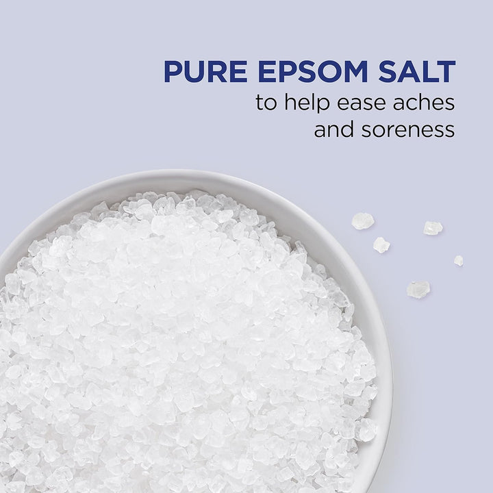Epsom Salt Magnesium Soak, Fragrance Free, 4 Lbs