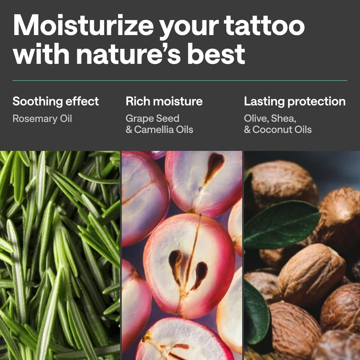 Tattoo Balm Aftercare Healing Ointment Stick – Travel Size Deluxe Tattoo Butter Moisturizer & Tattoo Numbing Cream, Lotion, Glide Alternative, Tattoo Care Supplies Starter Kit, Original Tattoo Wraps