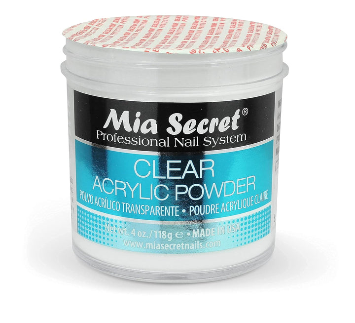 Clear Acrylic Powder 4Oz