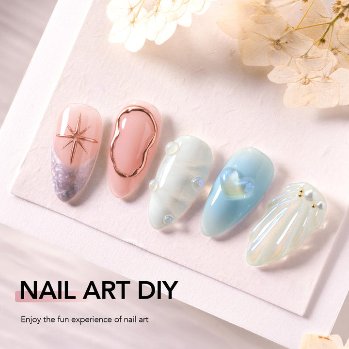 3D Nail Gel, 15G Clear Sculpting Gel for Carving, Molding and Painting Nail Art Designs, Rhinestone Glue for Gems Decoration