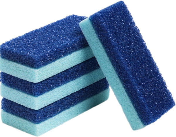 Pumice Stone for Feet- Foot Scrubbers for Shower and Foot Tub- Pumice Stone for Feet Callus Remover- Double Sided Foot Scrubber Dead Skin Remover- 4 Pack