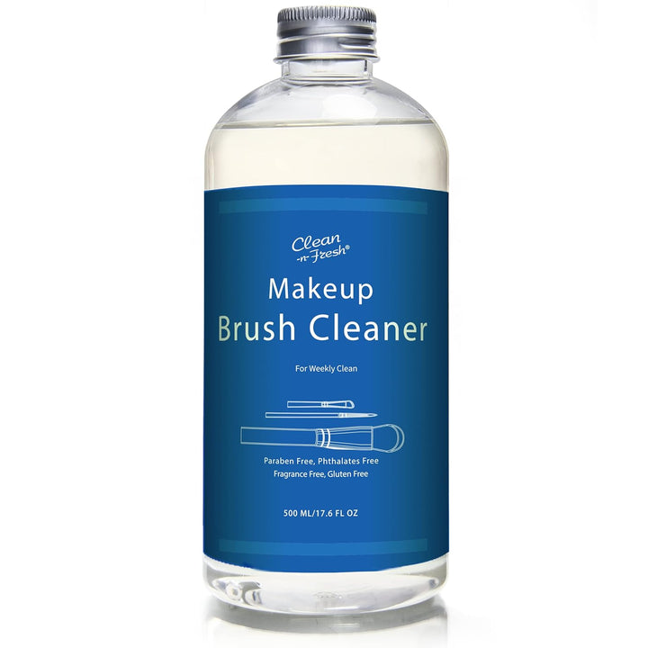 Makeup Brush Cleaner Set for Brushes, Sponge and Puff 6.8 Fl Oz,Deep Cleaning Washing Cleanser Shampoo with a Cleaning Mat