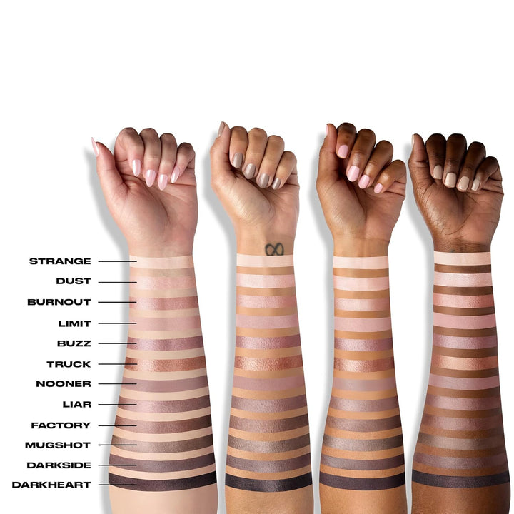 Naked 3, Soft Pink Neutral Eyeshadow Palette, Matte, Pearl, Metallic, Shimmer Finish, 12 Mauve Brown & Nude Eye Shadows, Natural Soft Glam Smokey Eye Makeup, Vegan, Cruelty-Free