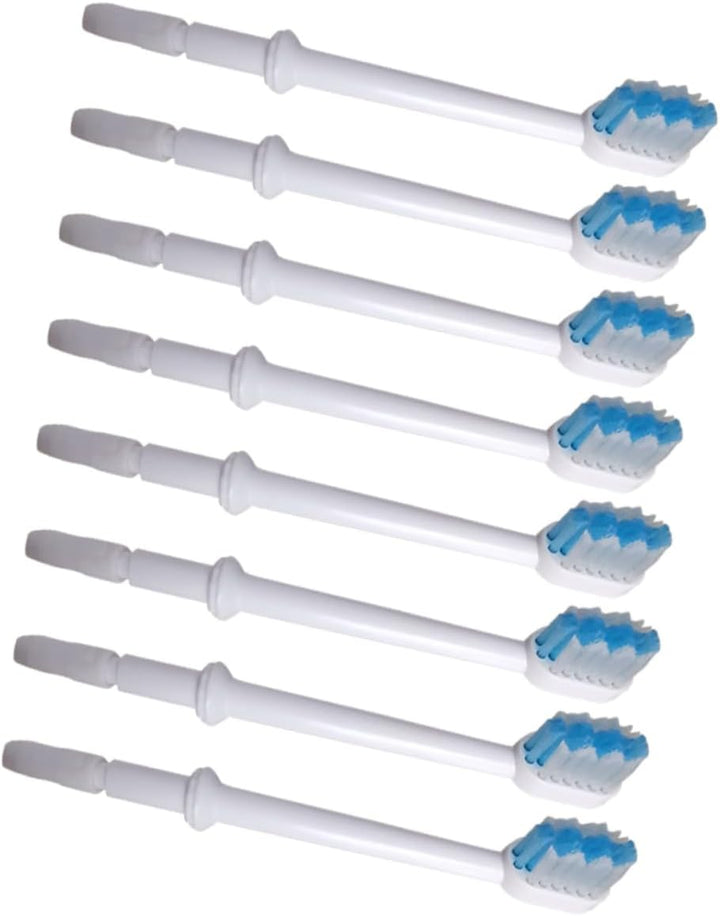 16Pcs Replacement Brush Heads for Oral Irrigator Classic Brush Heads Oral Irrigator Accessories Dental Flosser