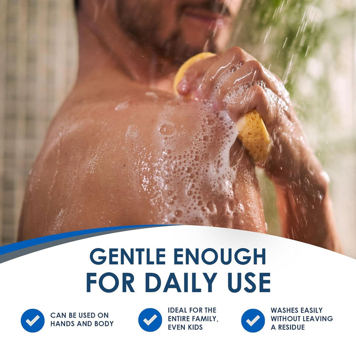 Gentle Body Wash, 12 Fl Oz, Formulated without Common Irritants for Sensitive Skin, Gentle Cleanse and Moisture, Removes Dirt & Oils, Non-Drying, Ph-Balanced Shower Gel