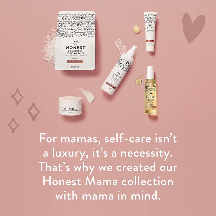 Honest Mama Body + Belly Bump Love Bundle | Moisturizing, Plant Based Oil + Stretch Mark Butter Cream