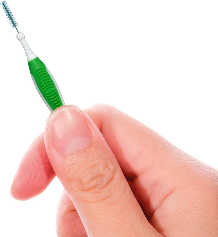 Proxabrush Go-Betweens - Tight - Interdental Brushes - Soft Bristled Dental Picks for Plaque Removal Health - Safe for Braces & Dental Devices, 10Ct (Pack of 6)