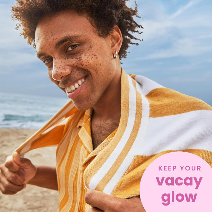 after Sun Body Butter with Coconut Oil, 8Oz |  after Sun Lotion, Beach Essentials, Summer Vacation Essentials, Tan Extender Lotion, Coconut Body Butter, 8Oz